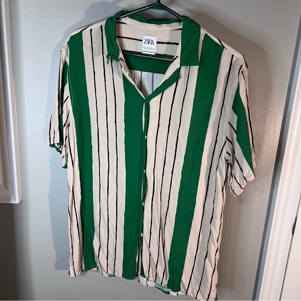 Zara men’s short sleeve shirt
